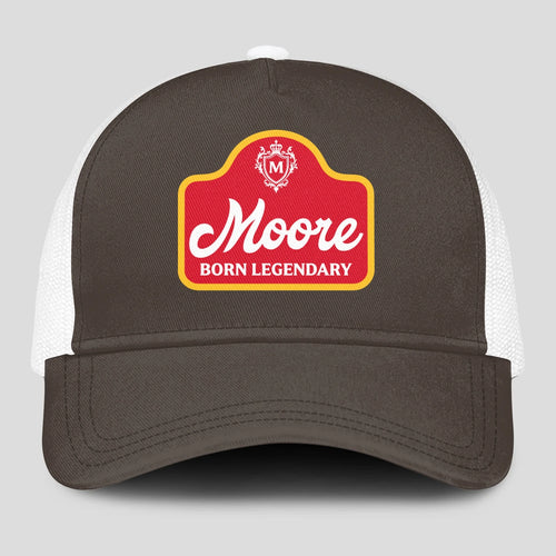 Born Legendary Charcoal Mesh Cap MOORE 13K1 C196PF