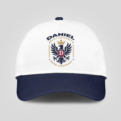 Built Different Born Legendary Elegant Blue And White Cap DANIEL 13K1 C76PF