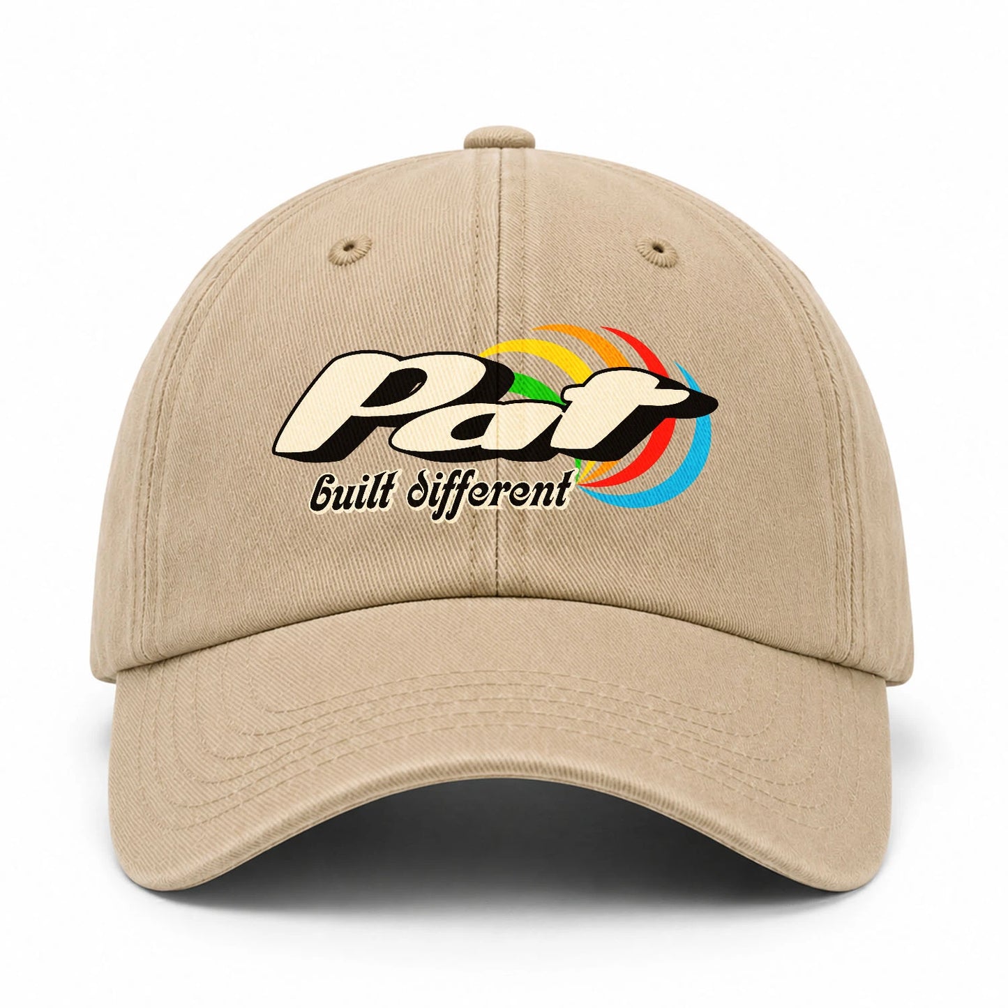 Your Name Built Different Retro Washed Cap PAT 13K1 C55PF
