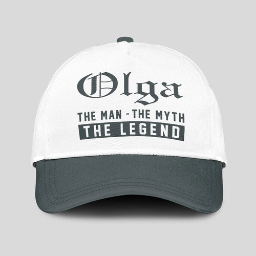 The Man The Myth The Legend Luxury Cap OLGA 13K1 C39PF