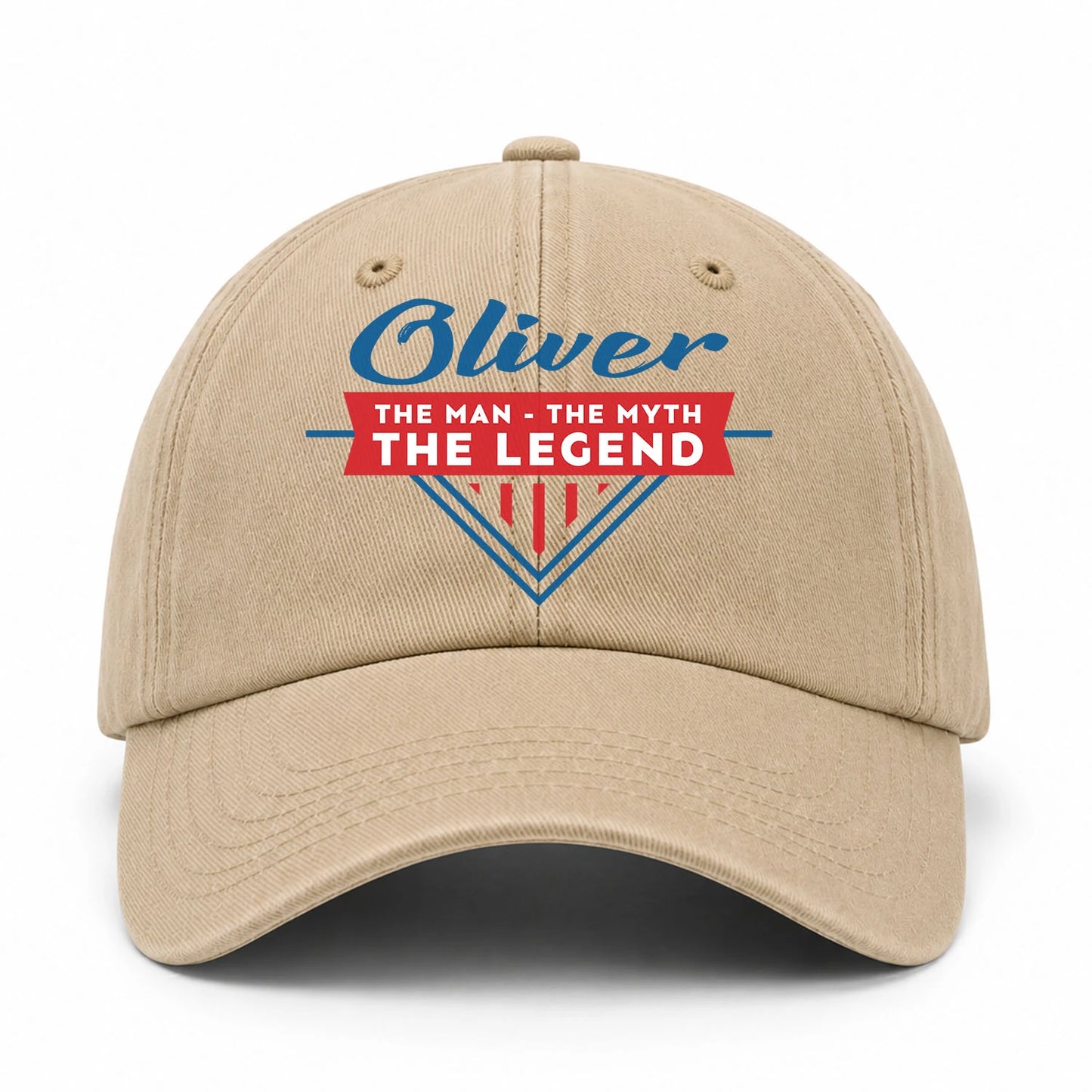 The Man The Myth The Legend Logo Washed Cap OLIVER 13K1 C37PF