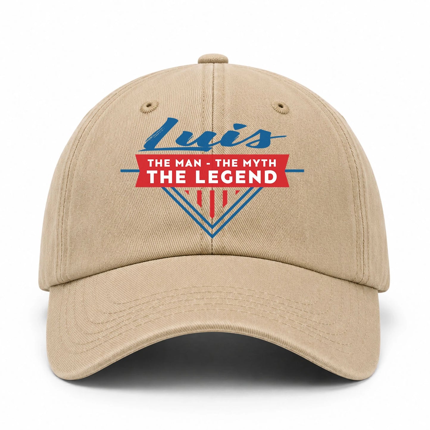 The Man The Myth The Legend Logo Washed Cap LUIS 13K1 C37PF
