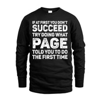 Men's Long Sleeved T-Shirt