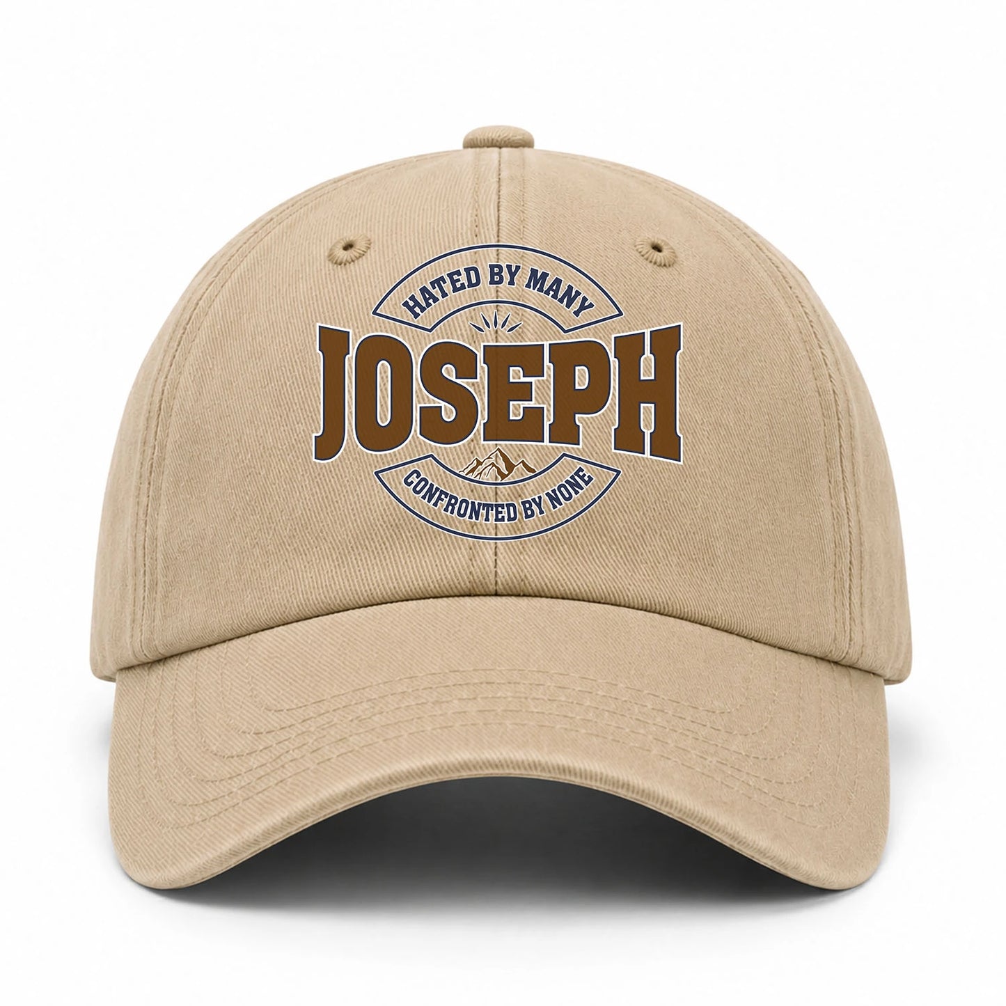 Hated By Many Confronted By None Washed Cap JOSEPH 13K1 C36PF