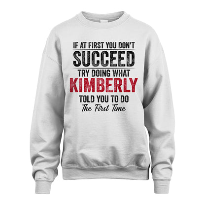 KIMBERLY 13K1-357 If At First You Don't Succeed...