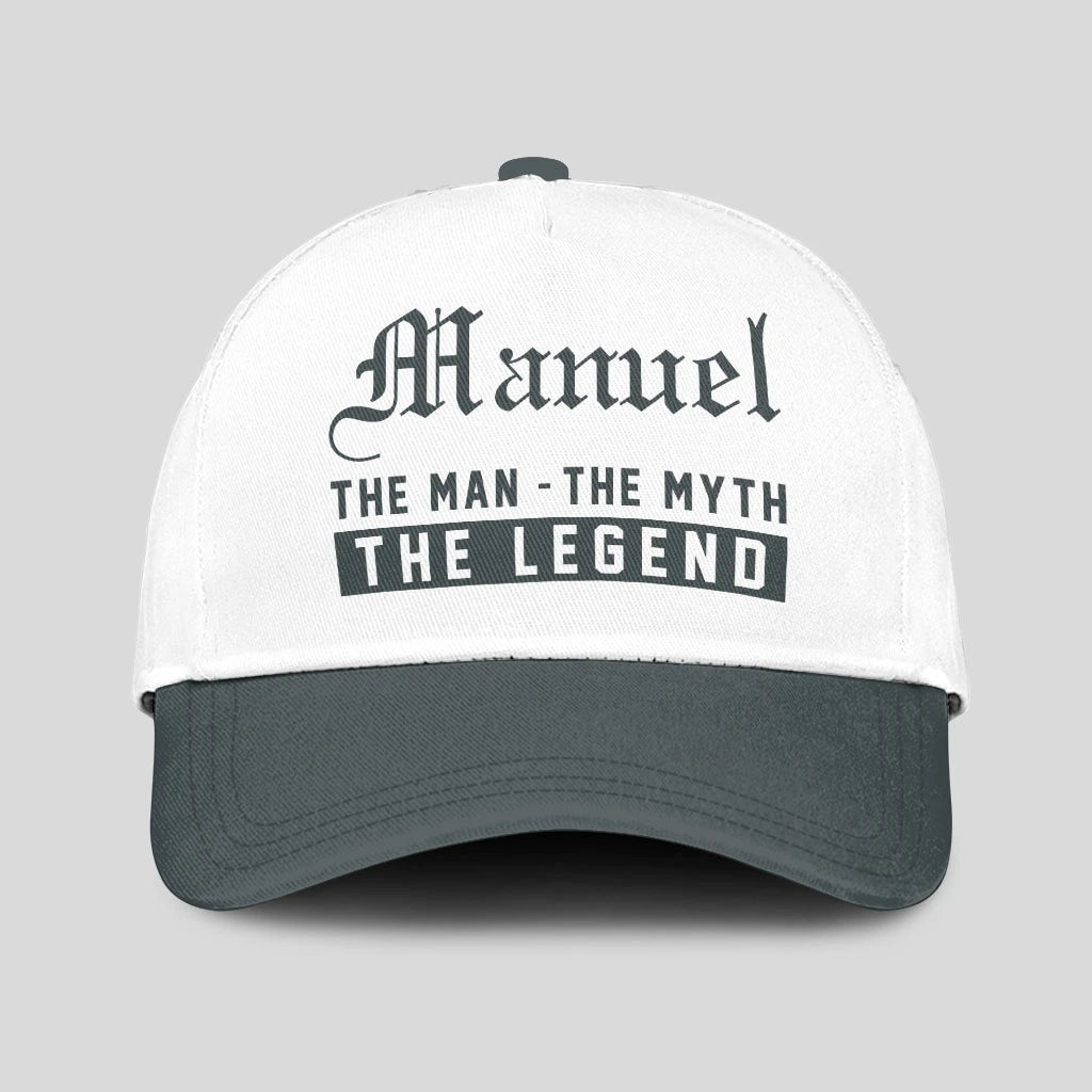 The Man The Myth The Legend Luxury Cap MANUEL 13K1 C39PF