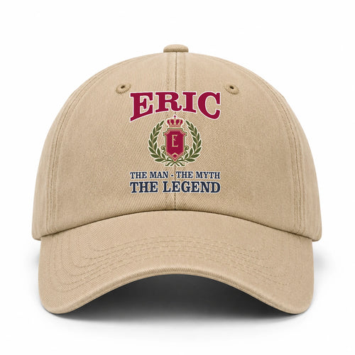 The Man The Myth The Legend Royal Khaki Cap ERIC 13K1 C116PF