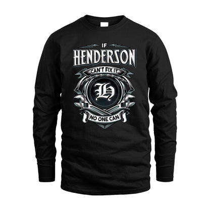 HENDERSON 13K1-510 Personalized  "Can’t Fix It No One Can"