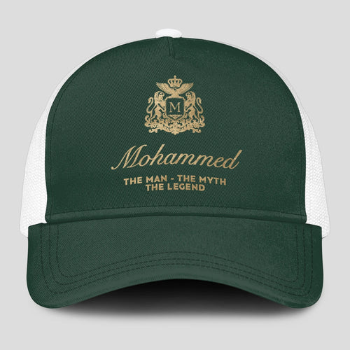 The Man The Myth The Legend Sage Green Mesh Cap MOHAMMED 13K1 C192PF