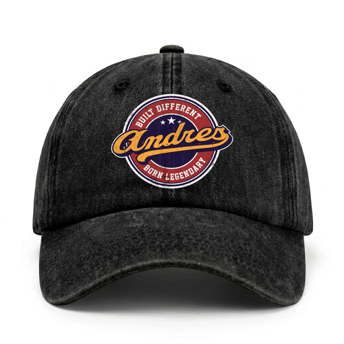 Built Different Born Legendary Logo Washed Cap ANDRES 13K1 C65PF