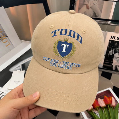 The Man The Myth The Legend Luxury Logo Cap TODD 13K1 C34PF