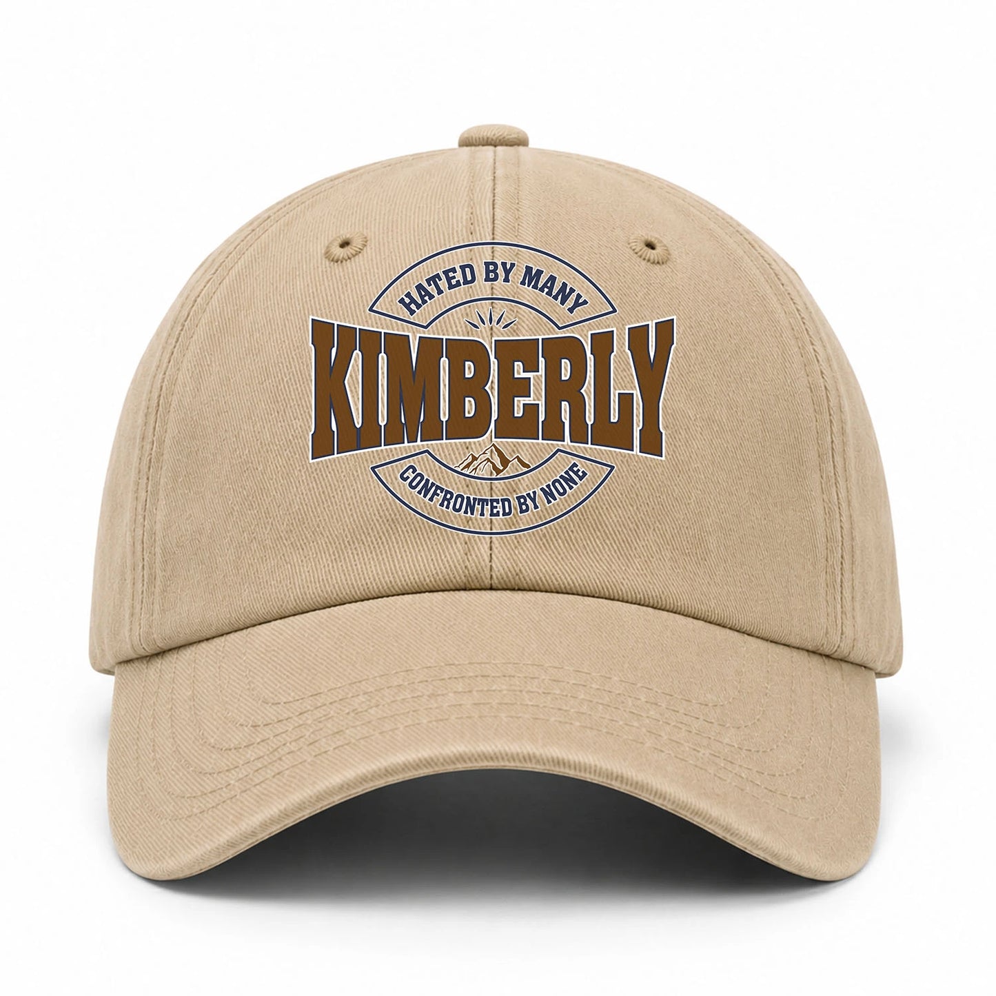 Hated By Many Confronted By None Washed Cap KIMBERLY 13K1 C36PF