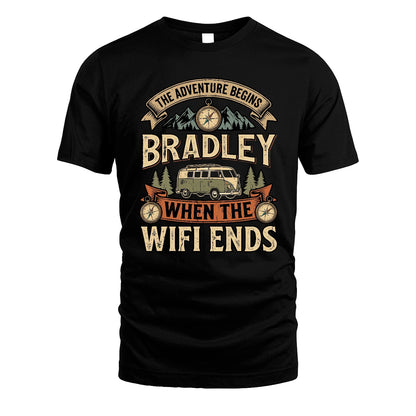 BRADLEY 13K1-547 The Adventure Begins Name When The Wifi Ends
