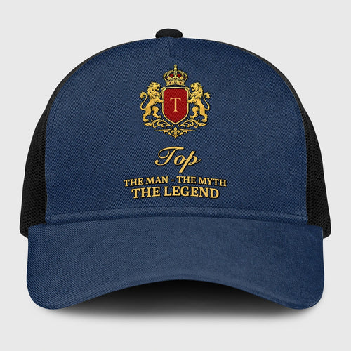 The Man The Myth The Legend Royal Blue Mesh Cap TOP 13K1 C187PF