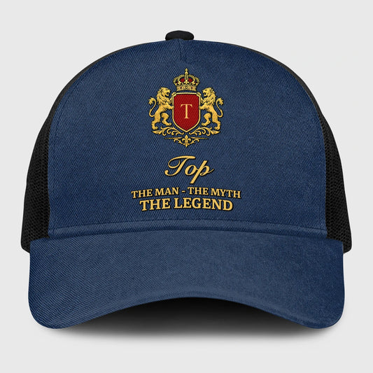 The Man The Myth The Legend Royal Blue Mesh Cap TOP 13K1 C187PF