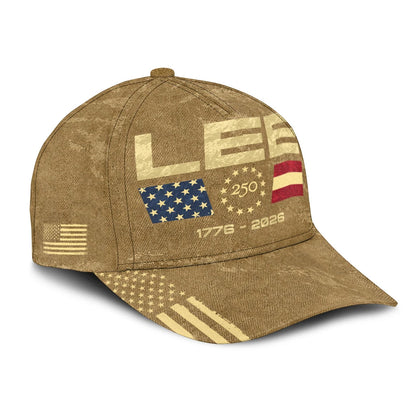 LEE 13K1-C14PF 250th Anniversary Patriotic Baseball Cap 1776–2026