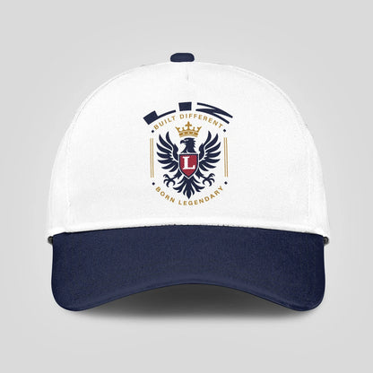 Built Different Born Legendary Elegant Blue And White Cap LIZ 13K1 C76PF