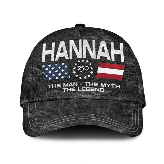HANNAH 13K1-C11PF America 250 The man - The Myth - The Legend