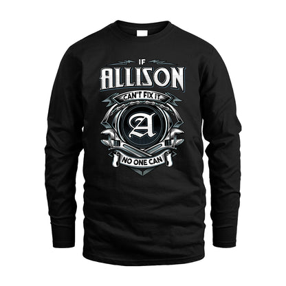 ALLISON 13K1-510 Personalized  "Can’t Fix It No One Can"
