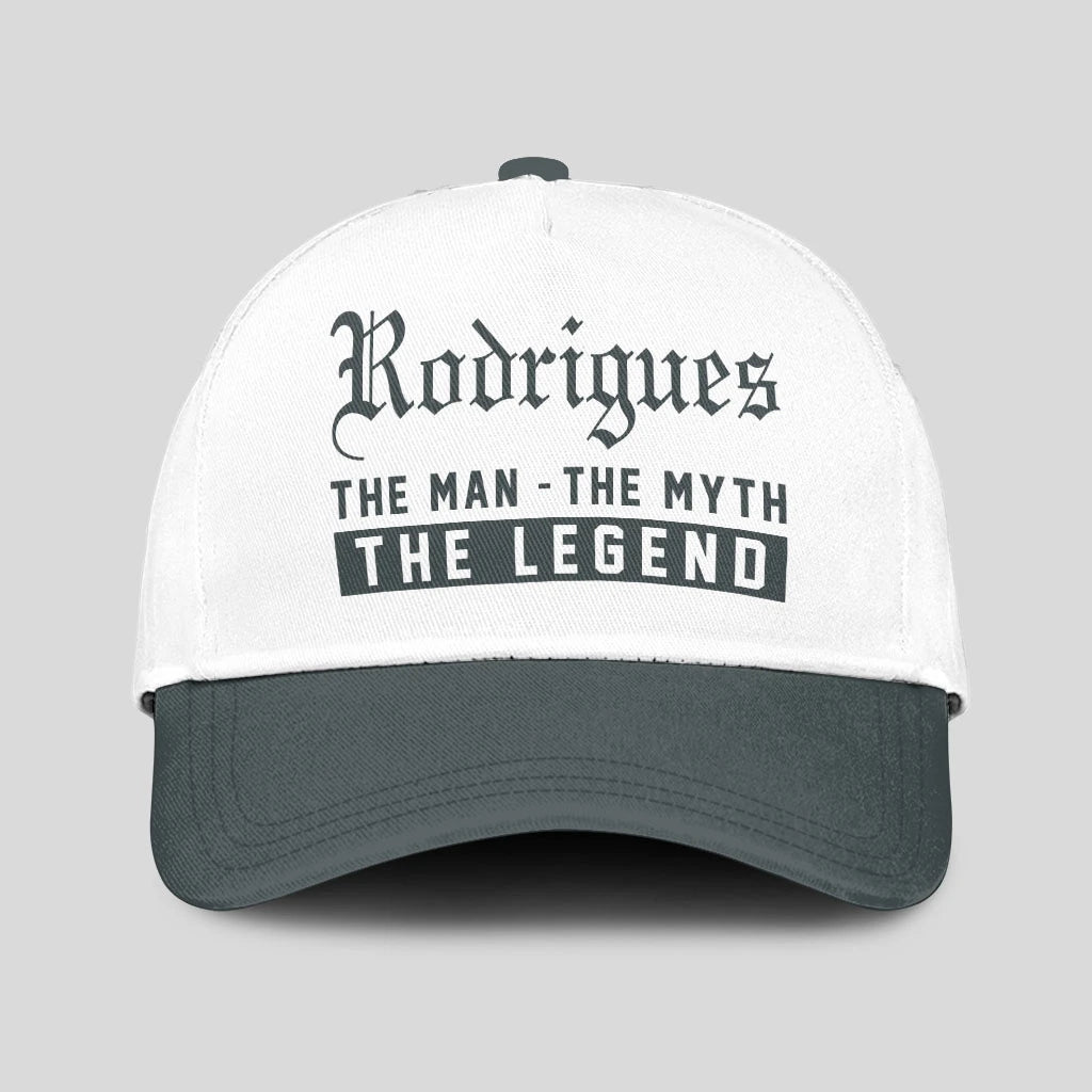 The Man The Myth The Legend Luxury Cap RODRIGUES 13K1 C39PF