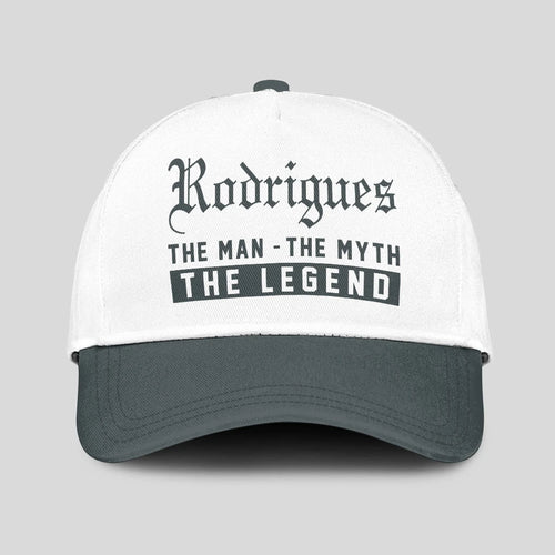 The Man The Myth The Legend Luxury Cap RODRIGUES 13K1 C39PF