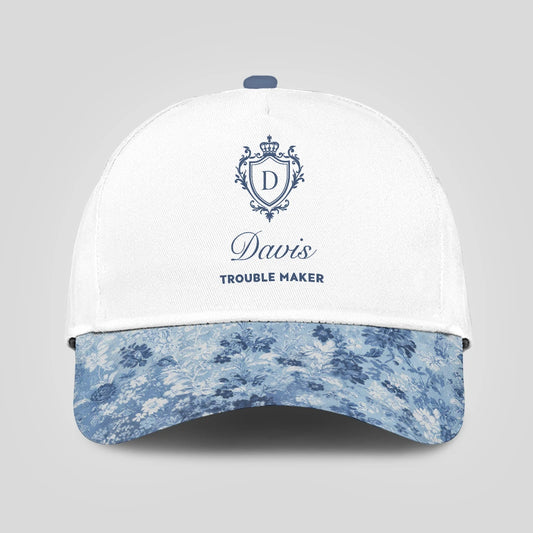 Trouble Maker Luxury Floral Cap DAVIS 13K1 C111PF