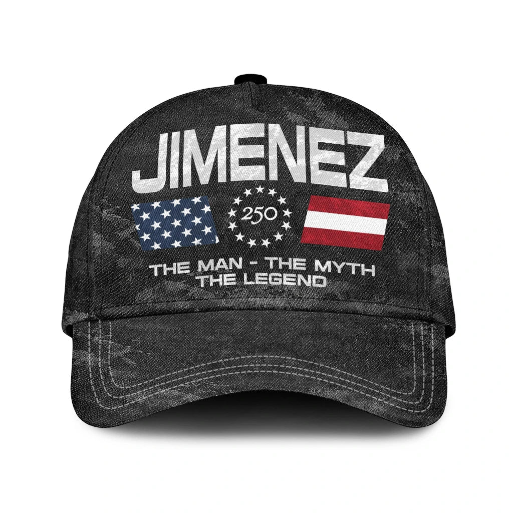JIMENEZ 13K1-C11PF America 250 The man - The Myth - The Legend