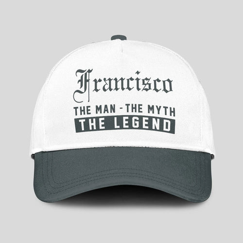The Man The Myth The Legend Luxury Cap FRANCISCO 13K1 C39PF