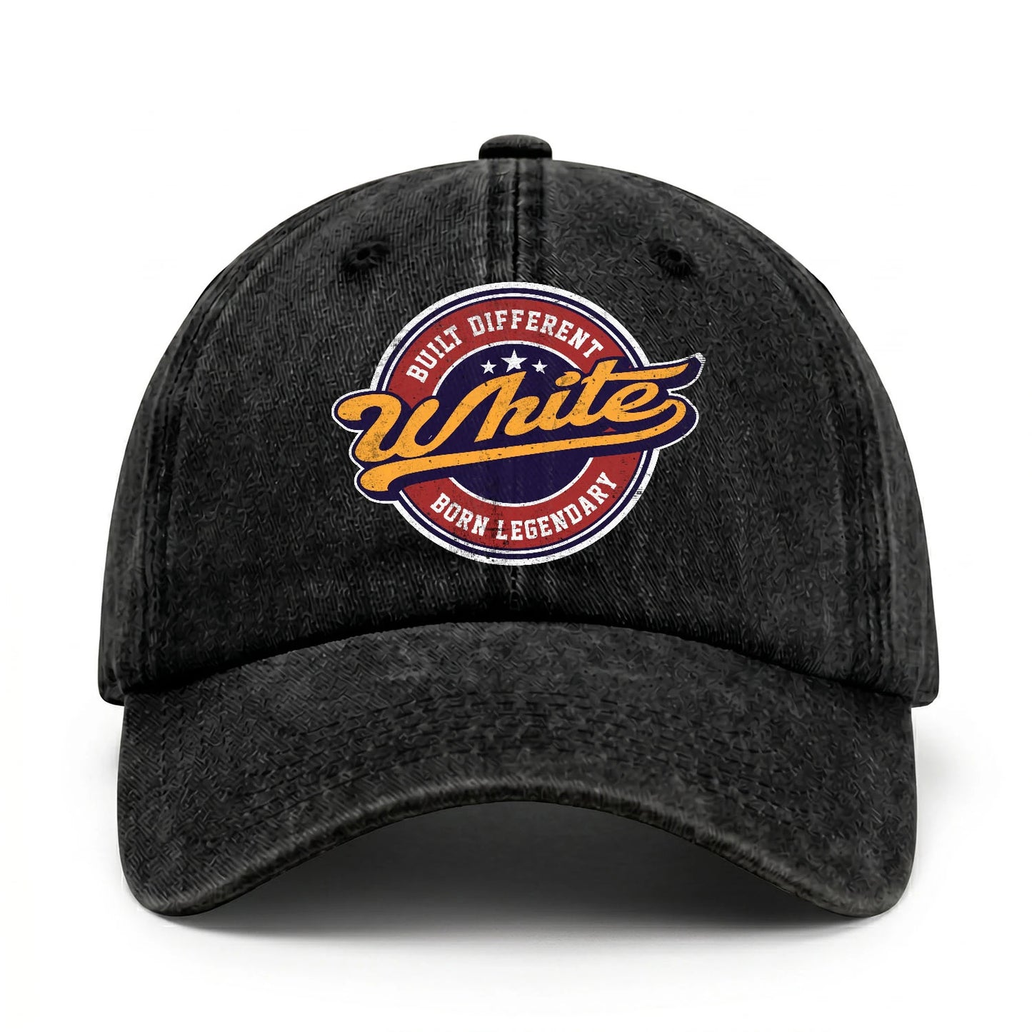 Built Different Born Legendary Logo Washed Cap WHITE 13K1 C65PF