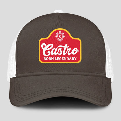 Born Legendary Charcoal Mesh Cap CASTRO 13K1 C196PF