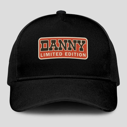 Limited Edition Red Logo Black Mesh Cap DANNY 13K1 C215PF