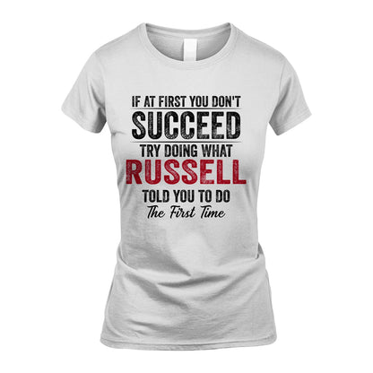RUSSELL 13K1-357 If At First You Don't Succeed...