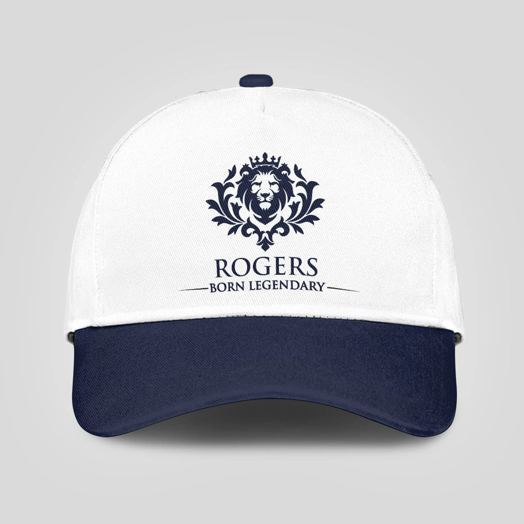 Born legendary lion blue and white baseball cap ROGERS 13K1 C185PF