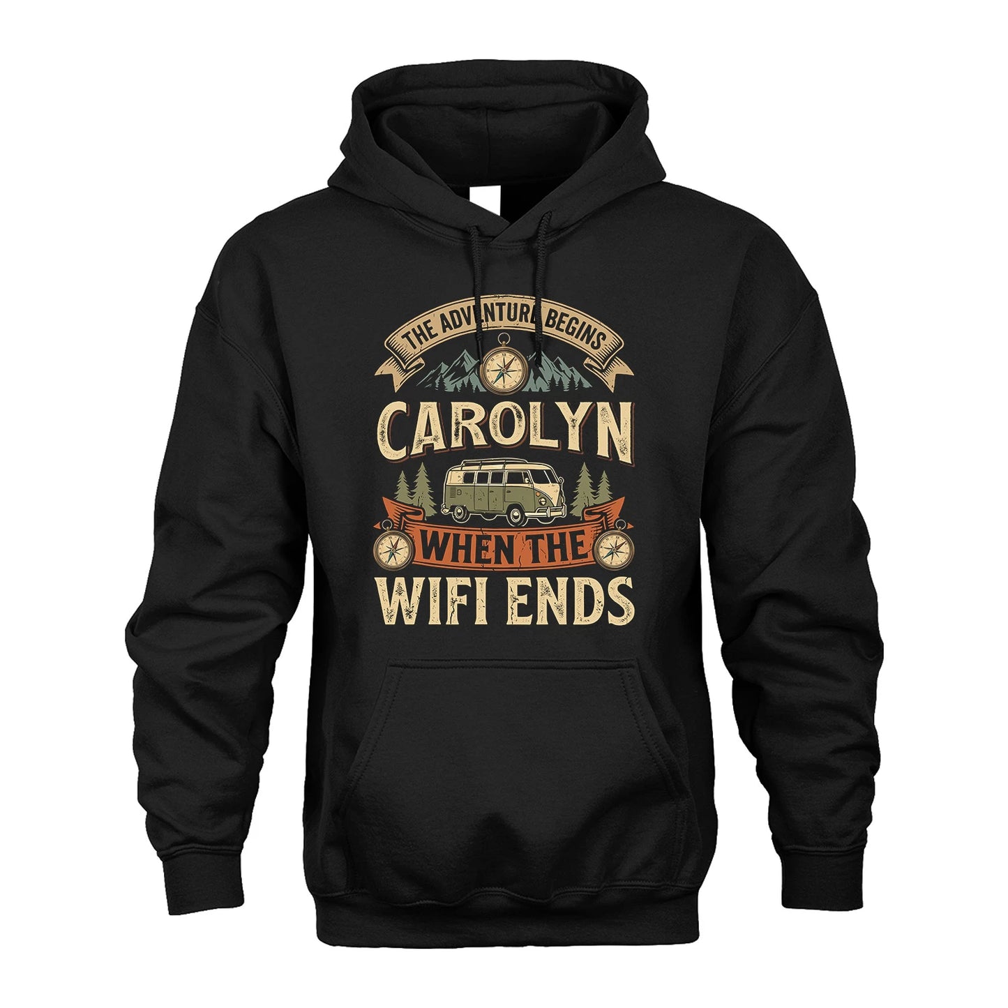 CAROLYN 13K1-547 The Adventure Begins Name When The Wifi Ends
