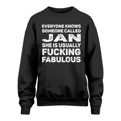 JAN 13K1-500–Personalized Funny Quote Apparel “Everyone Knows Someone called...”