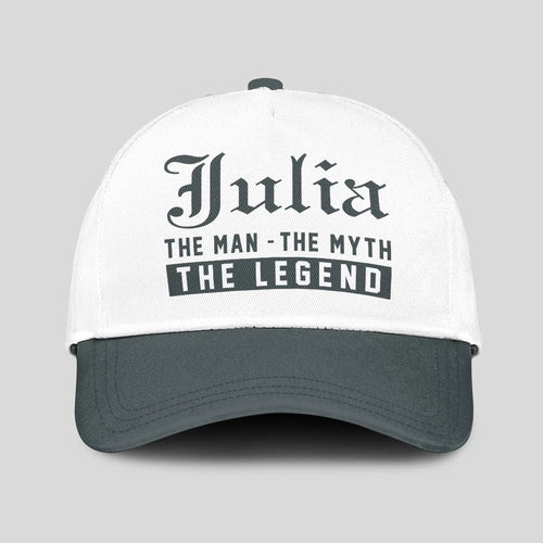 The Man The Myth The Legend Luxury Cap JULIA 13K1 C39PF