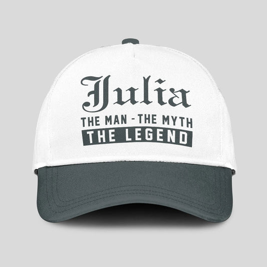 The Man The Myth The Legend Luxury Cap JULIA 13K1 C39PF