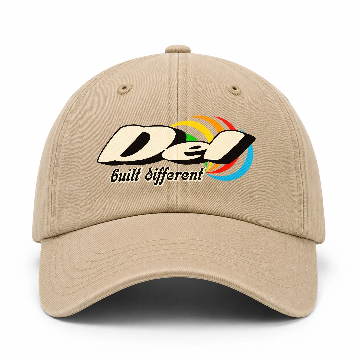 Your Name Built Different Retro Washed Cap DEL 13K1 C55PF