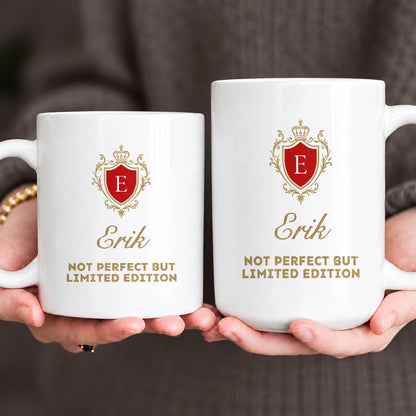 Not Perfect But Limited Eidition Golden Logo Mug ERIK 13K1 MG19