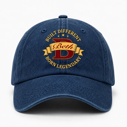 Built Different Born Legendary Royal Washed Cap BETH 13K1 C71PF