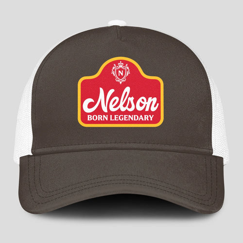Born Legendary Charcoal Mesh Cap NELSON 13K1 C196PF