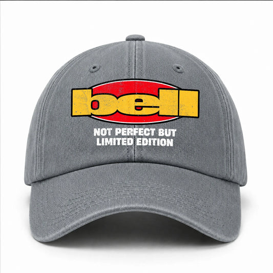 Your Name Not Perfect But Limited Edition Red Logo Washed Cap BELL 13K1 C84PF