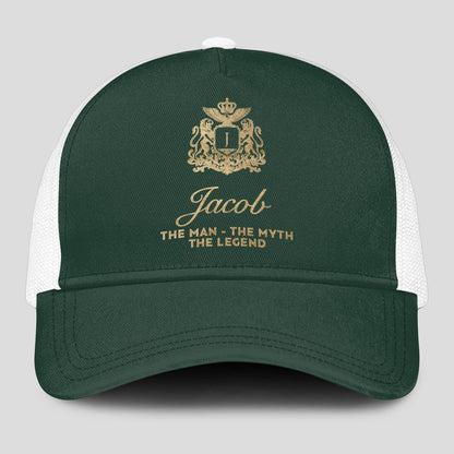 The Man The Myth The Legend Sage Green Mesh Cap JACOB 13K1 C192PF
