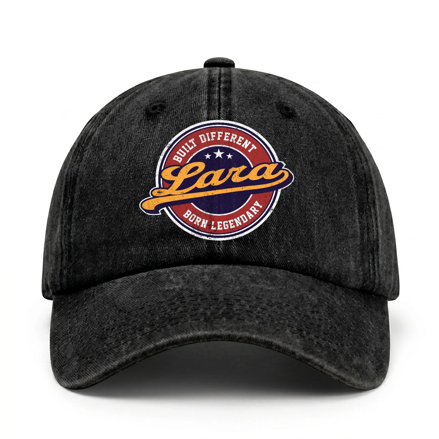 Built Different Born Legendary Logo Washed Cap LARA 13K1 C65PF