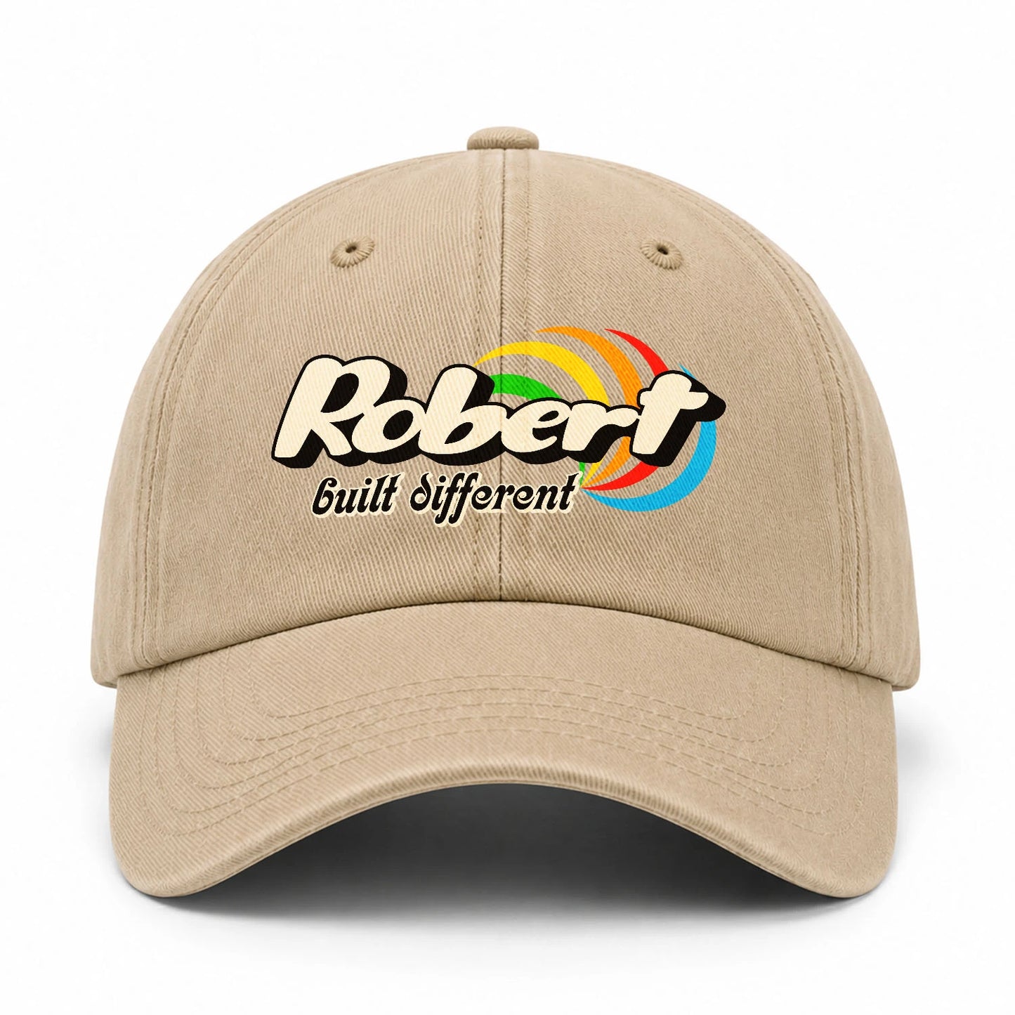 Your Name Built Different Retro Washed Cap ROBERT 13K1 C55PF