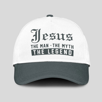 The Man The Myth The Legend Luxury Cap JESUS 13K1 C39PF
