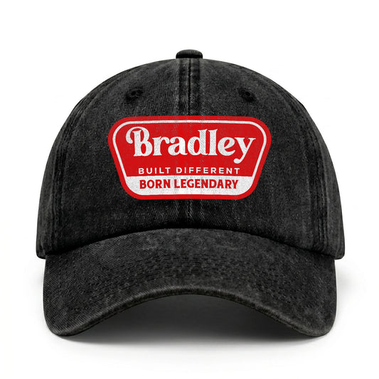 Built Different Born Legendary Red Logo Washed Cap BRADLEY 13K1 C63PF