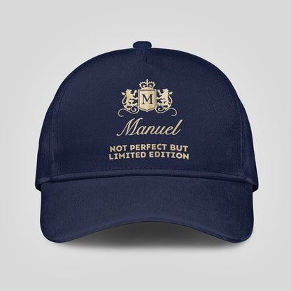Not Perfect But Limited Edition Crest Logo Navy Cap MANUEL 13K1 C160PF