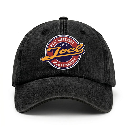 Built Different Born Legendary Logo Washed Cap JOEL 13K1 C65PF
