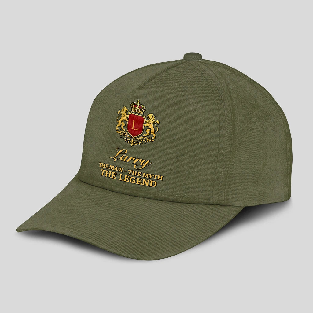 The Man The Myth The Legend Royal Olive Cap LARRY 13K1 C92PF